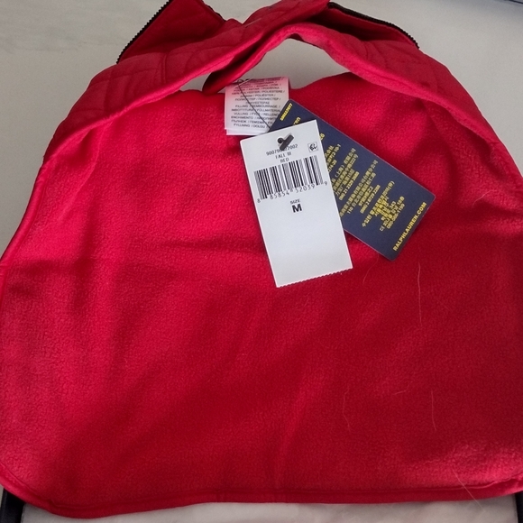 Red Quilted Ralph Lauren Dog Jacket/Gilet. New with tags. - Picture 2 of 5